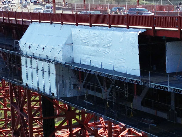 Class 1A Containment on Golden Gate Bridge